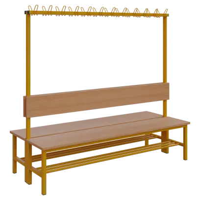 SVO - 200 stěna oboustranná věšáková RAL 1028 - žlutá